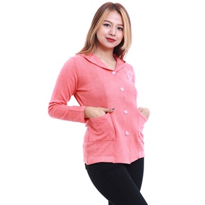 Phụ Nữ Của Phong Cách Giản Dị Cashmere Áo Len Mùa Đông Thời Trang Dài Tay Áo Hoodies Ấm Mềm Mại Ánh Sáng Trọng Lượng Mới Vẻ Với Phía Trước Logo - Product Image 1