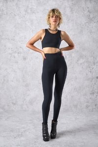 Leggings de yoga athlétiques pour femmes, taille haute, sans couture, pour fitness, entraînement, course à pied, pantalon de sport, tissu de performance premium, OEM ODM personnalisé - Product Image 1
