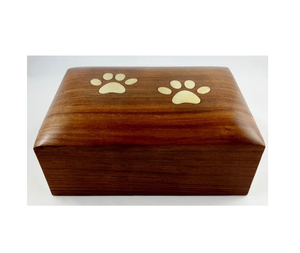 Urne funéraire en bois au design moderne avec finition naturelle, urnes pour adultes pour les cendres humaines, urnes funéraires disponibles à un prix abordable - Product Image 3