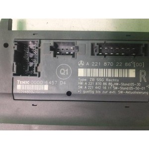 ECU และโมดูลคอมพิวเตอร์มือสองสำหรับรถยนต์ S-class รุ่น A2218702286 - Product Image 4