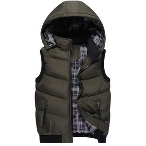 Chaleco Acolchado Transpirable para Hombre 2026 con Capucha Desmontable, Chaqueta sin Mangas, Chaleco Acolchado Premium - Product Image 4