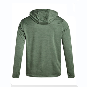 Sweat-shirt à col zippé pour homme, décontracté, tricoté, pour usage quotidien, en mélange de coton et 100% polyester, modèle Marital - Product Image 2