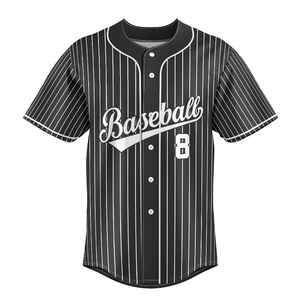 Uniforme de Béisbol Personalizable de Alta Calidad al por Mayor, Transpirable, para Equipos, 100% Poliéster, Impresión Digital, Ideal para Verano - Product Image 6