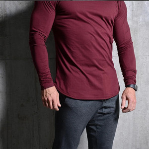 T-shirts en coton sergé à col montant pour hommes avec logo personnalisé, vêtements décontractés, impression personnalisée sous marque privée, vente en gros, vêtements d'extérieur OEM ODM - Product Image 5