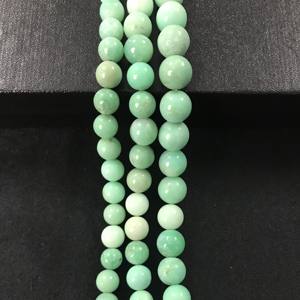 ลูกปัดคริสโซเพรสทรงกลมเกรด AAA รับรองโดย IGI แท้ 100% ขนาด 8-10 มม. สีเขียว สำหรับทำเครื่องประดับ Vivaaz Gems - Product Image 5