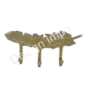 Đúc Brass Trang Trí Móc Với 3 Chủ Thủ Công Kim Loại Sang Trọng Lông Móc Tốt Nhất Bán Kim Loại Harry Móc Trang Trí Nội Thất Mục - Product Image 1