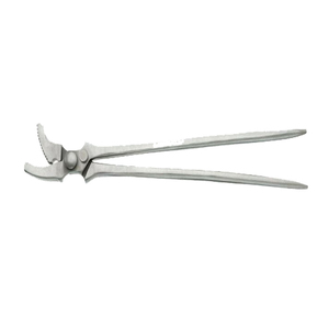 Pinzas Curvas para Clavar Herraduras, Herramienta de Herrador para Clavar Clavos de Herradura, Equipo Veterinario para el Cuidado de Pezuñas - Product Image 2