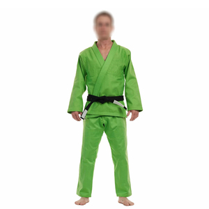 Pink Karate Uniform Set for Adults Unisex Cotton Martial Arts Wear with White Belt Regular Fit Durable Plain Dyed OEM ODM Custom - Product Image 5