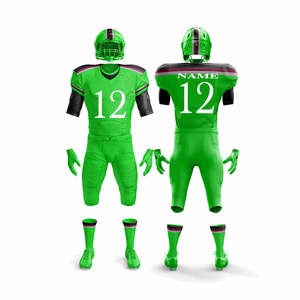 Nuevos Uniformes de Fútbol Americano Personalizados con Logotipo, Múltiples Colores, Poliéster Antibacterial, Absorbentes de Humedad, Ligeros, para Adultos - Product Image 6