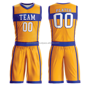 Hot-Selling New Premium Quality Basketball Wear Stylish Breathable Quick Dry 100% <b>Polyester</b> Custom Front/Back Plus Sizes Best - Product Image 1