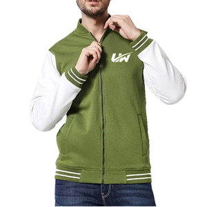 Blouson bomber homme uni, fermeture éclair intégrale, qualité supérieure, léger, pour l'hiver, à prix avantageux - Product Image 4