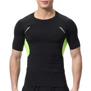 Fabricant de T-shirts de Performance Athlétique Personnalisés, Vêtements de Compression pour la Gym, Polyester Spandex, Impression Sérigraphique, DTF, OEM, ODM, Faible MOQ, Usine - Product Image 6