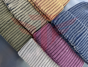 หมวกบีนนี่ผสมขนสัตว์แบบปรับได้ สีพื้น ลายริบ สำหรับฤดูหนาว สไตล์ลำลอง ระบายอากาศได้ดี กันน้ำ ขนาดผู้ใหญ่ 56-58 ซม. - Product Image 5