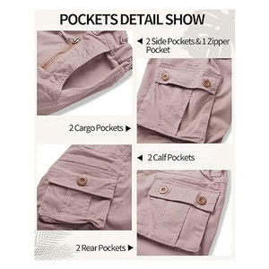 Wholesale <b>Cargo</b> <b>Pants</b> with Multiple Pockets Durable Ripstop Fabric Outdoor Casual <b>Work</b> <b>Pants</b> Good Quality - Product Image 4