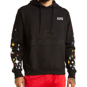 Sudadera con Capucha de Felpa 100% Algodón para Hombre, Estilo Urbano Informal de Invierno, con Bolsillo, de Alta Calidad, Elegante, Antiarrugas, Transpirable, para Uso Diario - Product Image 4