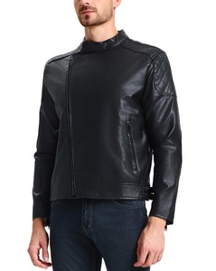 Veste en cuir pour homme durable avec une finition de qualité supérieure et un port confortable - Product Image 5