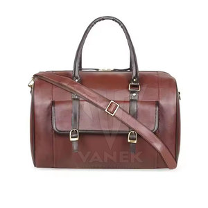 Bolsa de Gimnasio de Cuero Ecológica y Elegante, Ligera, Duradera, Impermeable, con Diseño Espacioso para Entrenamiento Físico, Viajes y Uso Diario - Product Image 5