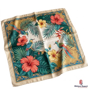 Fabricant d'écharpes imprimées et de bandanas en tissu léger, fabrication de textiles sur mesure OEM/ODM, tissu personnalisé Bali - Product Image 4