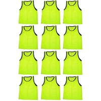 Chaleco Deportivo de Fútbol para Niños, Personalizado con Logotipo, Malla Transpirable, Antibacterial, Secado Rápido, Talla Grande, Cuello en U
