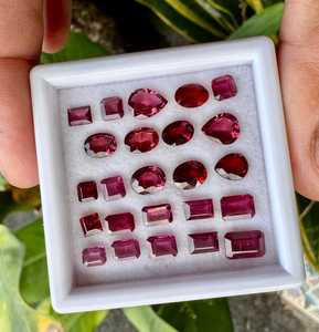 Piedras sueltas de granate rodolita natural, color rosa y morado, para la fabricación de joyas, anillos, colgantes, pendientes, alta calidad - Product Image 6