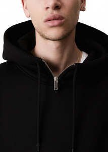 เสื้อฮู้ดผ้าคอตตอนขนแกะแบบหนา - Product Image 2