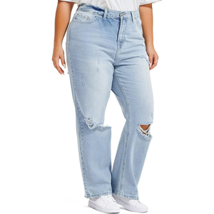 Pantalones Cargo Personalizados para Mujer, Cintura Alta, Corte Holgado, Multibolsillos, Transpirables, de Secado Rápido, Diseño de Parches, 100% Algodón, Venta al Por Mayor OEM - Product Image 3