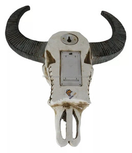 Crania de Búfalo con cuerno Un objeto cultural que honra el espíritu del búfalo y el vínculo sagrado con la naturaleza - Product Image 2