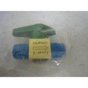 Lote de 8 Válvulas de Conexión Swagelok Nupro B-4P4T2 - Equipos y Piezas de Semiconductores de Confianza de Marca Global - Product Image 1