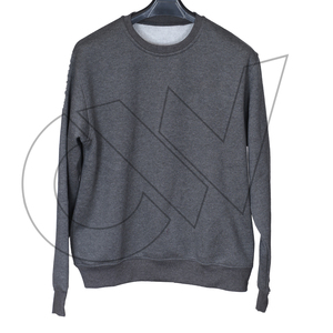 Camiseta de Manga Corta Raglán para Hombre 2027, Color Negro y Verde Oliva en Contraste, Cuello Redondo Informal, 100% Algodón Jersey, Corte Regular - Product Image 3
