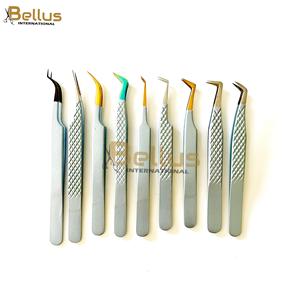 แหนบปลายไฟเบอร์ขายดี รุ่น 45 °   90 °   เครื่องมือต่อขนตาแบบโค้งตรง สีตามสั่ง โลโก้ส่วนตัว - Product Image 6
