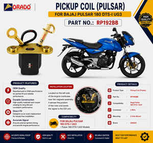 Bobina de encendido para Bajaj Pulsar 180 DTSI UG3, calidad de exportación para repuestos de motocicletas en India, Orado. - Product Image 4