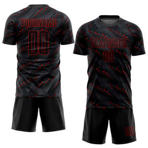 Custom White Heat-Transfer Printing Soccer Uniform Jersey Short Breathable Quick Dry Wholesale Price Custom Logo <b>Cheap</b> Men's - Product Image 1