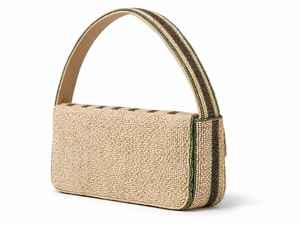 กระเป๋าถือสะพายไหล่แฟชั่นลำลองแบบพกพา ดีไซน์รูปเป็ดทำมือประดับลูกปัดสไตล์วินเทจ  ทรงครึ่งวงกลม/ทรงเหลี่ยม  ของขวัญ - Product Image 4