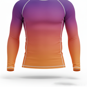 เสื้อรัดรูปแขนยาวแบบยูนิเซ็กซ์สำหรับฝึกซ้อมกีฬา บีเจเจ เอ็มเอ็มเอ็ม ยิวยิตสู กราปลิง โนกิ แห้งเร็ว - Product Image 6