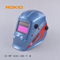 Casque de soudage à obscurcissement automatique haute définition avec décalcomanie personnalisée, casque de protection de sécurité pour le soudage
