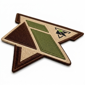 Custom Heat Press Patches Embroidered Apparel Badges <b>Iron</b> <b>On</b> Fabric Patches Heat <b>Transfer</b> Clothing Decoration OEM Custom Heat - Product Image 4