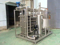 Pasteurisateur automatique par lots de 10 000 L avec pompe pour le traitement thermique du lait de coco, des jus et des produits laitiers