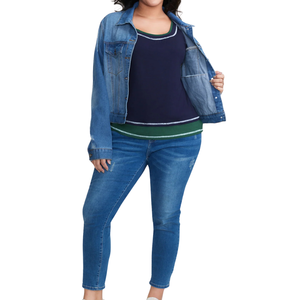 เสื้อกล้ามลำลองสำหรับผู้หญิงไซส์ใหญ่ คอกลม ผ้าเจอร์ซีย์เนื้อนุ่มพิเศษ - Product Image 6