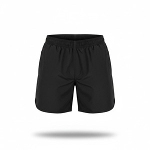 Shorts de sport pour homme personnalisés, écologiques, respirants, à séchage rapide, légers, avec taille élastique, en polyester/coton, vêtements de sport - Product Image 1