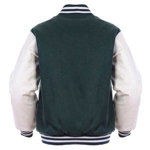 Good Quality Coated Formal Baseball <b>Jackets</b> with Hooded <b>Long</b> Sleeve Windproof Quilted Varsity Front Logo - Product Image 2