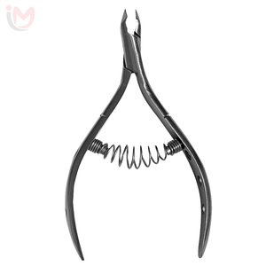 Pince à cuticules professionnelle en acier inoxydable à ressort unique, coupe-peaux mortes, outil de manucure et pédicure pour salon - Product Image 3