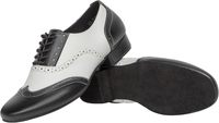 Zapatos de Baile Latino para Hombre Baifa Danzo, para Salsa y Tango, con Suela de Cuero, Forro de PU Sintético, Parte Superior Sintética de 1 Pulgada, Coloridos