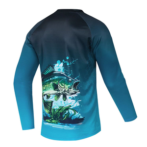 Camiseta de Pesca Personalizable para Verano 2026, Talla Grande, Secado Rápido, Transpirable, Elástica, Manga Corta, Diseño Sublimado - Product Image 2