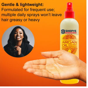 Professional Moroccan Argan Oil Leave-In <b>Conditioner</b> Hot Sale Hair Repair Frizz Control for All Hair Types <b>Coconut</b> Oil Spray - Product Image 3