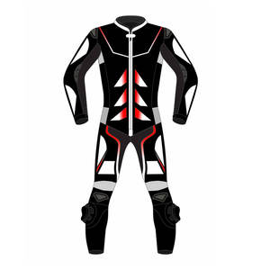 Traje de Motociclismo de Cuero Genuino, Talla Grande, Transpirable, Estampado, Impermeable, Protección de Alta Calidad, Personalizado - Product Image 5