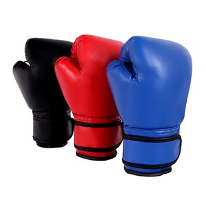 นวมชกมวยหนังพรีเมียม สำหรับฝึกซ้อมมืออาชีพ มวยไทย คิกบ็อกซิ่ง ซ้อมกับกระสอบทราย อุปกรณ์ป้องกันสำหรับออกกำลังกาย - Product Image 3