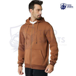 Nouveautés Mode Vêtements d'extérieur de qualité supérieure Respirants avec le meilleur fournisseur Confortables Sweats à capuche zippés pour hommes en différentes tailles - Product Image 4