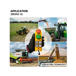 Control Remoto Industrial por Radio con Potenciómetro para Camiones con Escalera y Agricultura Inteligente, AC/DC, JEICO JREMO 4L Hecho en Corea DC - Product Image 6