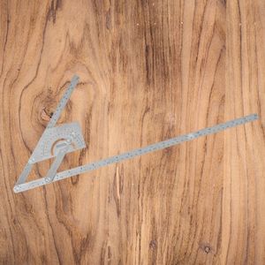 Transportador de ángulos industrial de acero inoxidable multiusos con acabado pulido, OEM/ODM personalizable, alta precisión, medición de 0-360 grados - Product Image 1