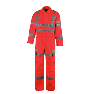 Overol de Seguridad Ligero y Reflectante para Trabajadores de la Construcción, Uniforme Personalizado, Fabricante Mayorista - Product Image 3